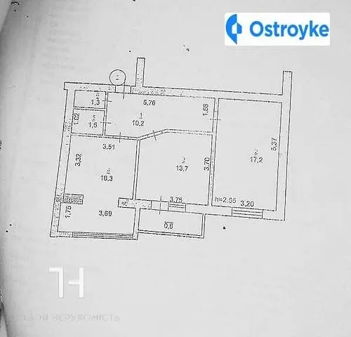 Продаж 2-кімнатної квартири, 68 м², Хмельницький — фото 1