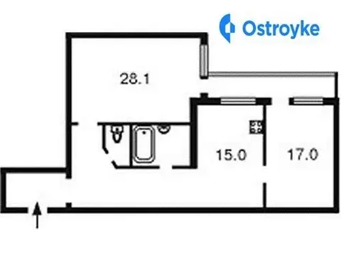 2-кімнатна квартира, 92 м², вул. Павлівська, 17, Київ