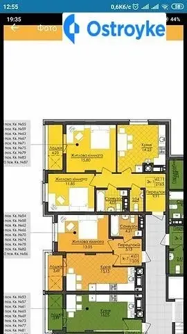 2-кімнатна квартира, 62 м², вул. Малоголосківська, 12Б, Львів