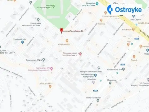 2-кімнатна квартира, 40 м², вул. Трегубенка, Запоріжжя
