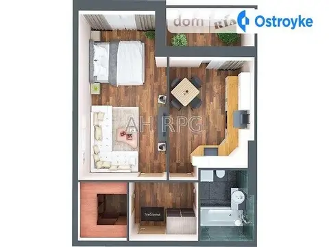 Продаж 1-кімнатної квартири, 40 м², Київ