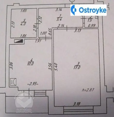 Продаж 1-кімнатної квартири, 39 м², Полтава — фото 5