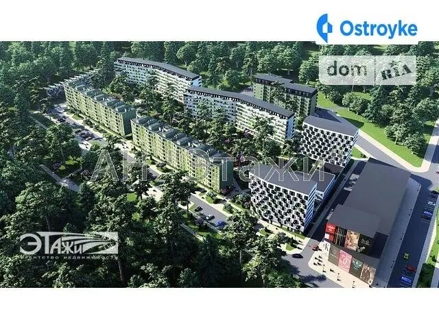 Продаж 1-кімнатної квартири, 47 м², Буча — фото 1