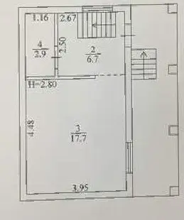 Продам домик 71 м2 в Родычах на участке 14 соток