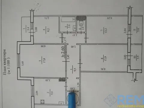 4-комнатная квартира, 76 м², Героев Крут (Черепина), Сумы