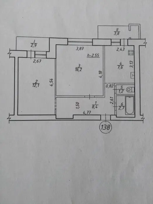 Квартира на улице Сумско-Киевских Дивизий в городе Сумы — фото 3