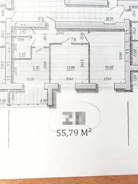 1-комнатная квартира, 56 м², Ремесленна, Сумы