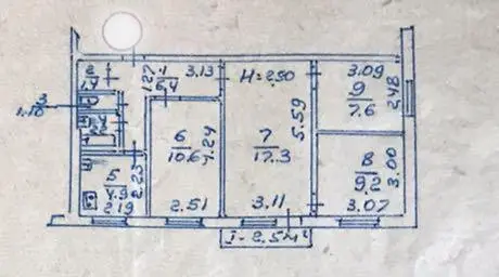 4-комнатная квартира, 62 м², Горького, Сумы