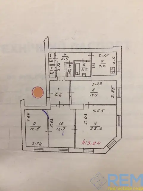 4-комнатная квартира, 100 м², вул. Соборна, Сумы