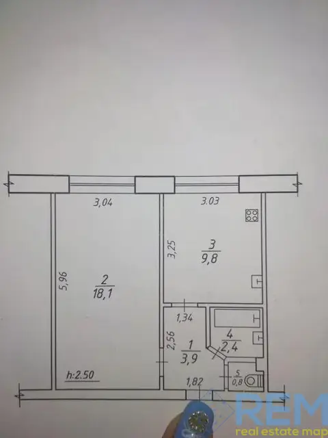1-комнатная квартира, 35 м², Декабристов, Сумы