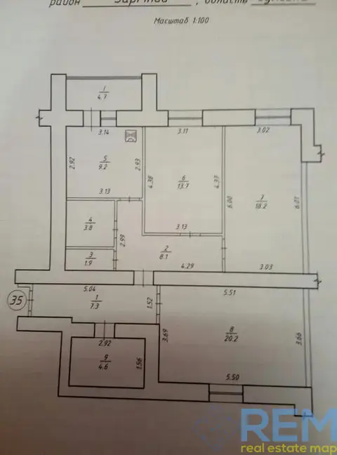 3-комнатная квартира, 92 м², Прокофьева, Сумы