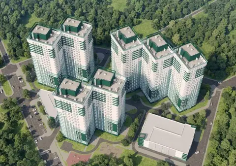 Однокомнатная квартира в новом доме Альтаир