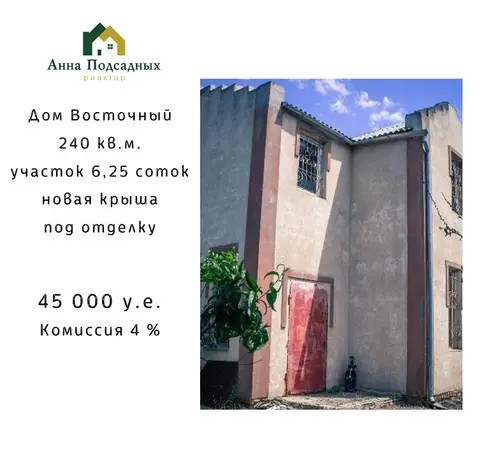 Новый дом на Восточном по цене 3х комнатной квартиры.