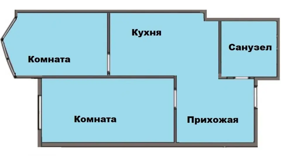 Двухкомнатная видовая квартира. Пляж в пешей доступности. — фото 7