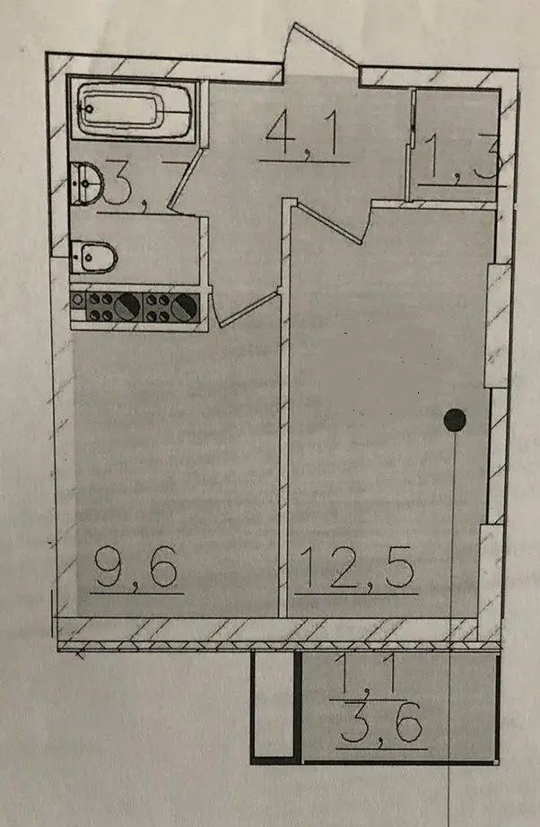 Продается 1-нокомнатная квартира на Таирова — фото 6