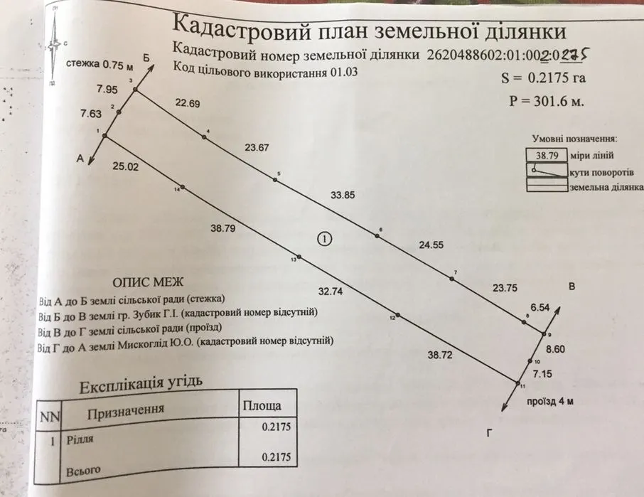 Продам земельну дідянку в селі Скобичівка — фото 1