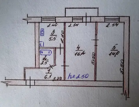Продам 2х кімнатну квартиру