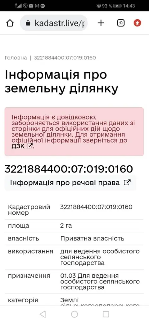 Продам участок 2 ГА с. Литвиновка