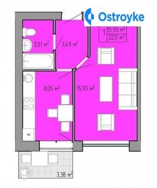 Фото 2 Продаж Квартир Архитекторская улица