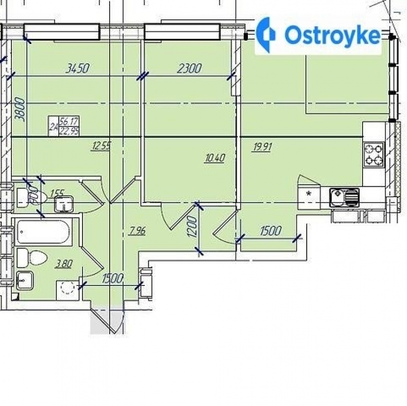 Фото 2 Продаж Квартир Толбухина площадь