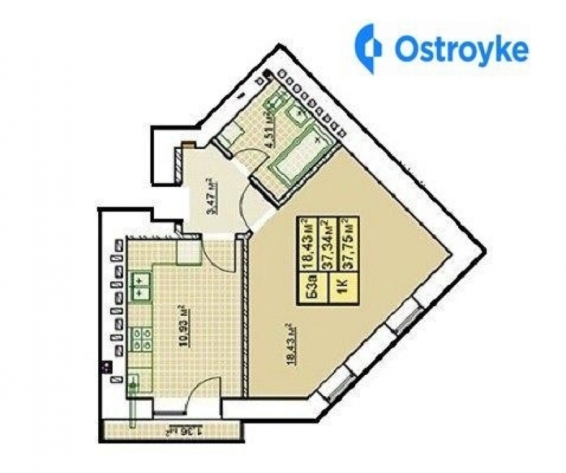 Фото 2 Продаж Квартир Набережна