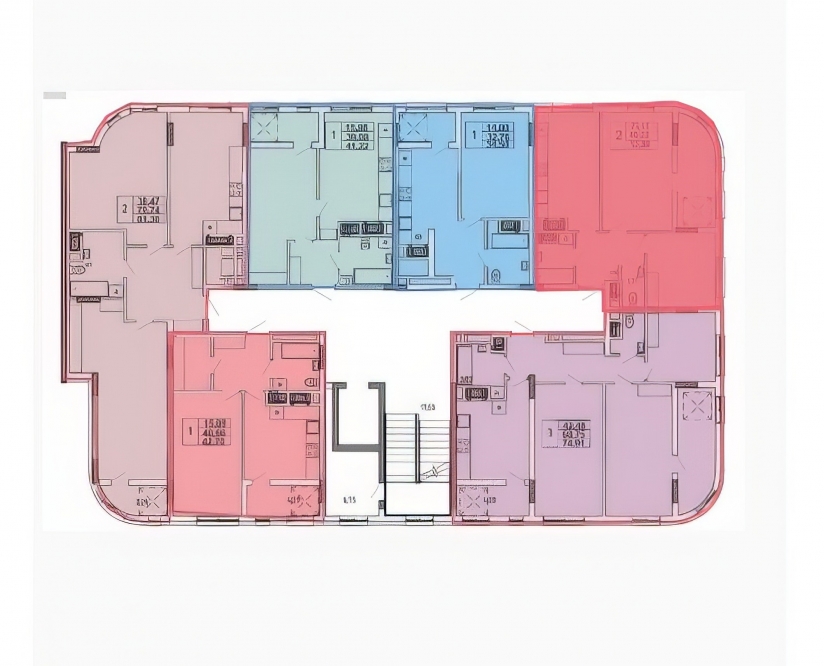 Фото 16 Продаж Квартир ВЛАСНИК 2 ізольовані кім 53м2 Дешевше Забудовника ЖК 5 км від Оперного