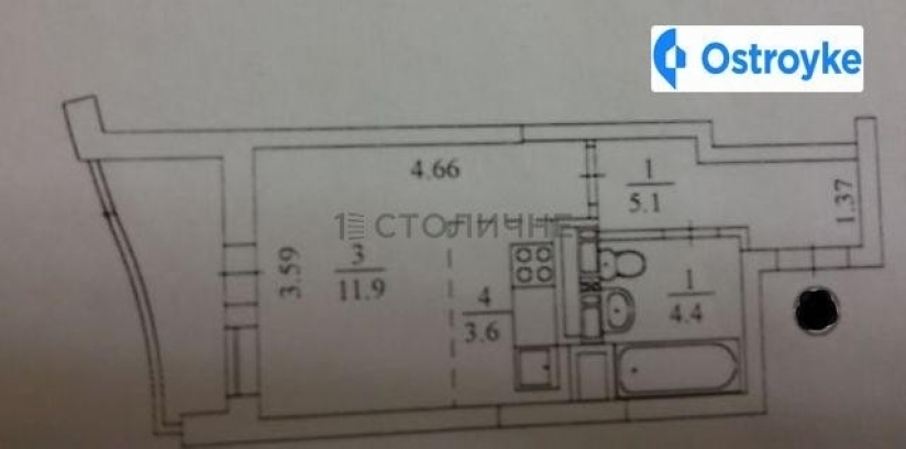 Фото 3 Продаж Квартир Олевская улица