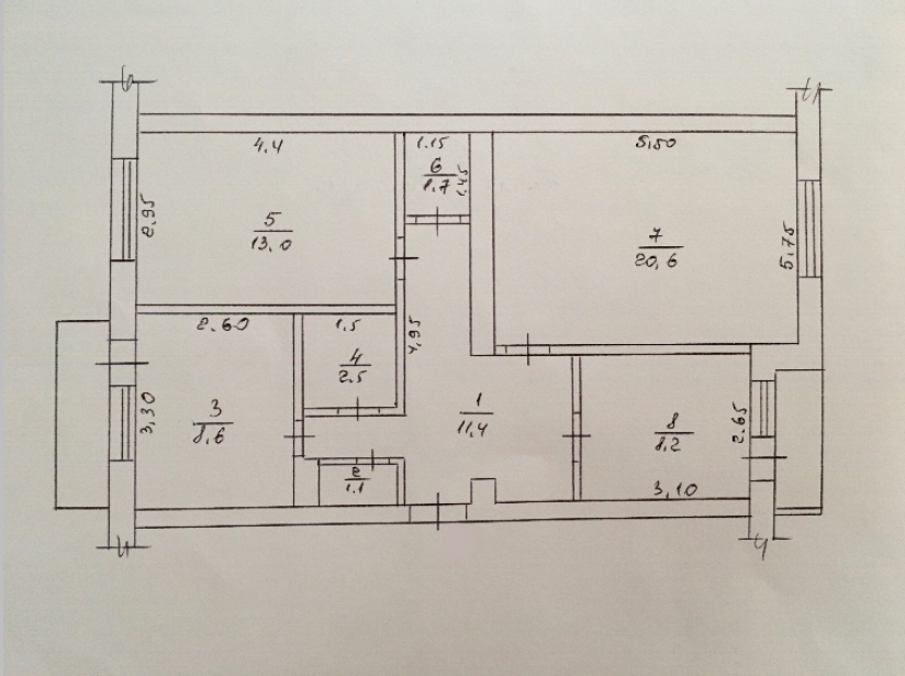 Фото 1 Продаж Квартир Обменяю или продам 3-х комнатную квартиру на Леваневского 