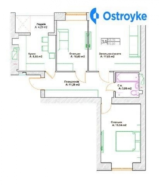 Фото 4 Продаж Квартир Курская улица