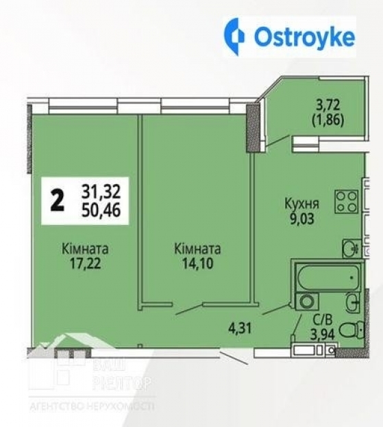 Фото 1 Продаж Квартир Озерная улица
