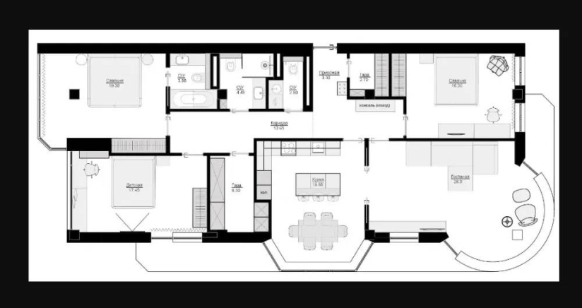 Фото 10 Продаж Квартир Продается 4-хкомнатная квартира в районе 5 ст. Фонтанской дороги