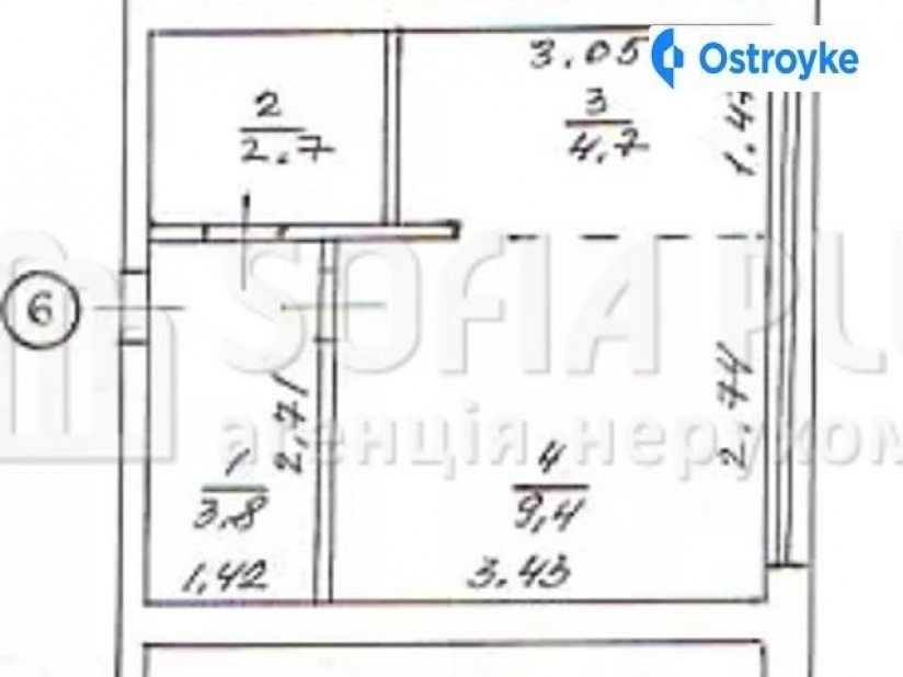 Фото 2 Продаж Квартир Верховинная ул.