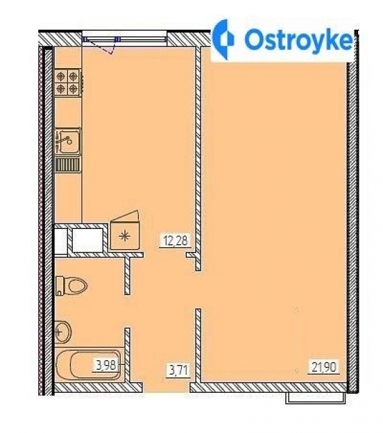 Фото 2 Продаж Квартир Перлинна улица