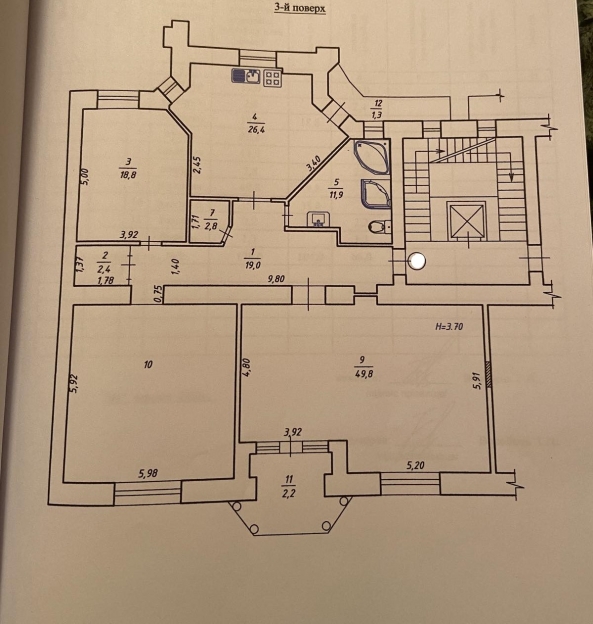 Фото 16 Продаж Квартир Продаж 3-х кімнатної квартири по вул. Кониського