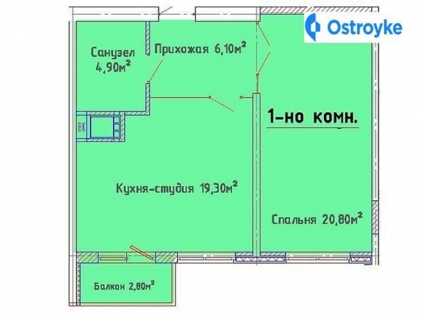 Фото 3 Продаж Квартир Люстдорфская дор. Черноморская дор.