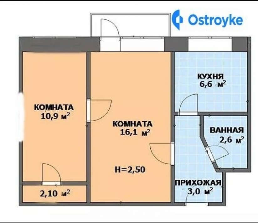 Фото 1 Продаж Квартир проспект Шевченка