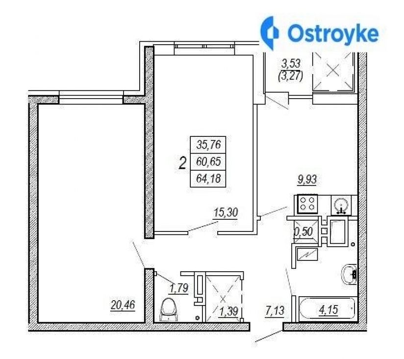 Фото 1 Продаж Квартир Среднефонтанская улица