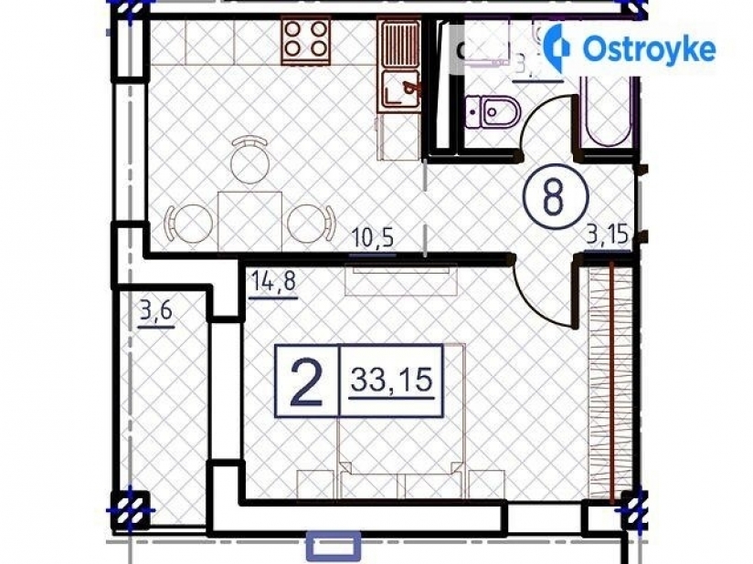 Фото 7 Продаж Квартир Гераневая