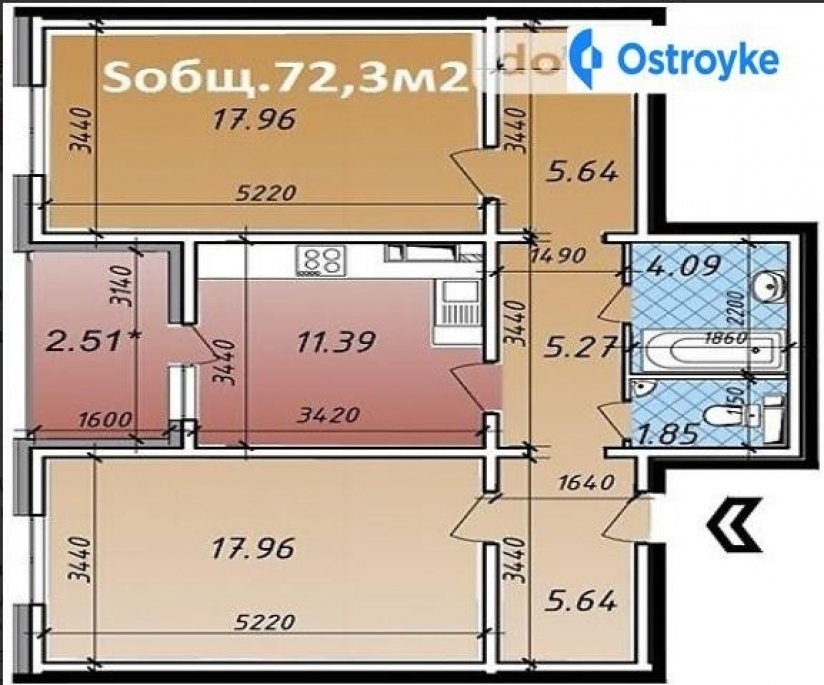 Фото 7 Продаж Квартир Ясиноватский переулок