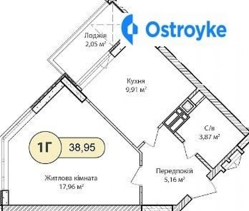 Фото 1 Продаж Квартир 